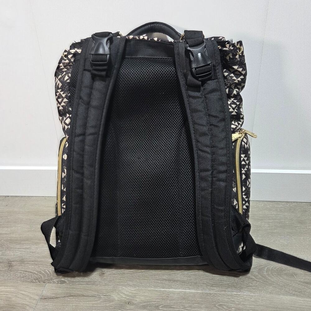 Fisher-Price Shilon Southwest Black & White 3 Piece Diaper Bag Backpack - Picture 2 of 12